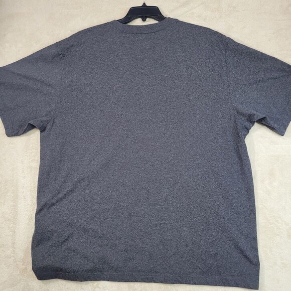 Carhartt Men's T Gray Loose Fit Cotton/Poly Blended Short Sleeve Pocket Tee - Picture 5 of 7